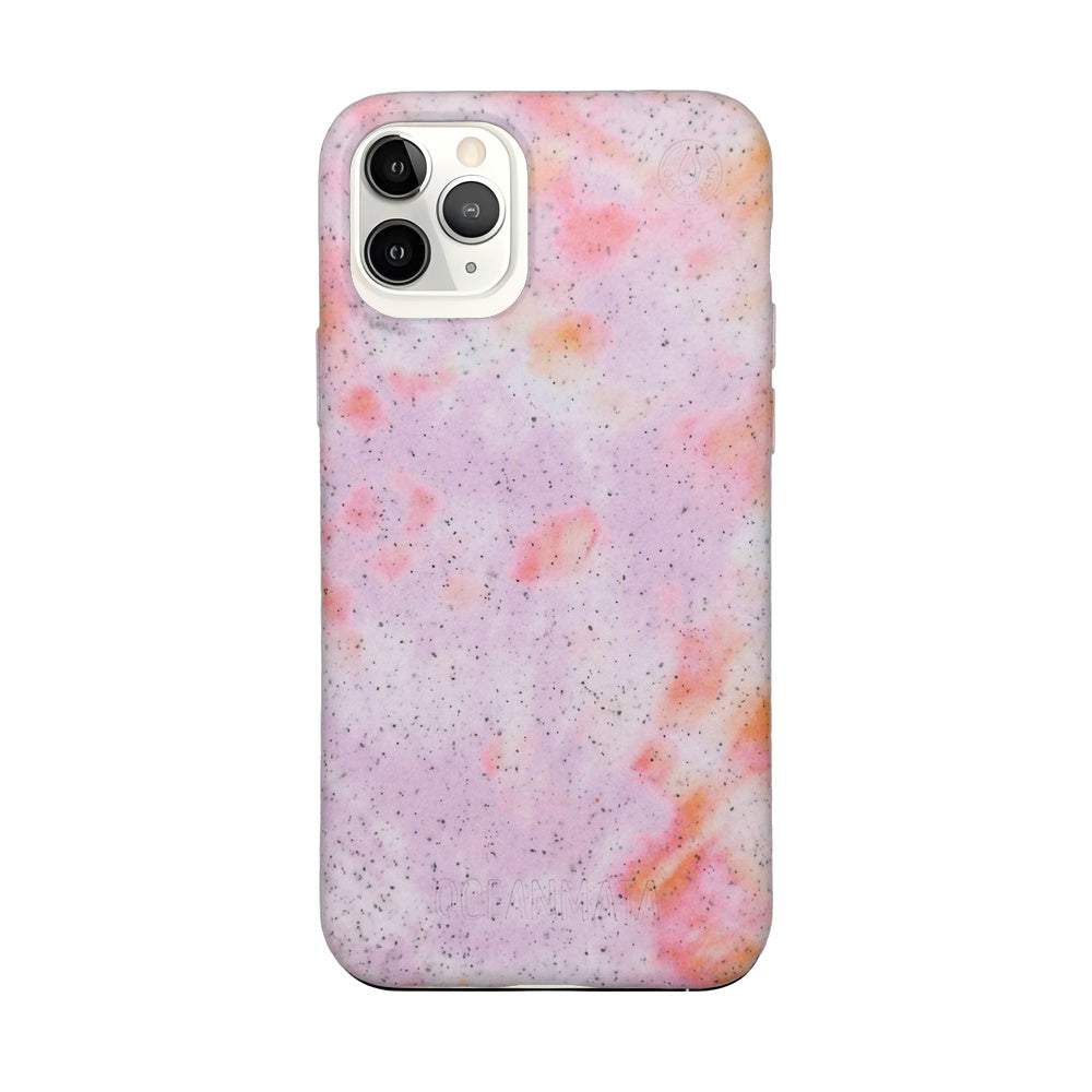 iPhone 11 pro hoesje - koraaloranje - "Coralful" - duurzaam