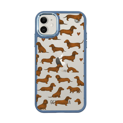 iPhone 11 hoesje - Teckel - "Teckel" - duurzaam