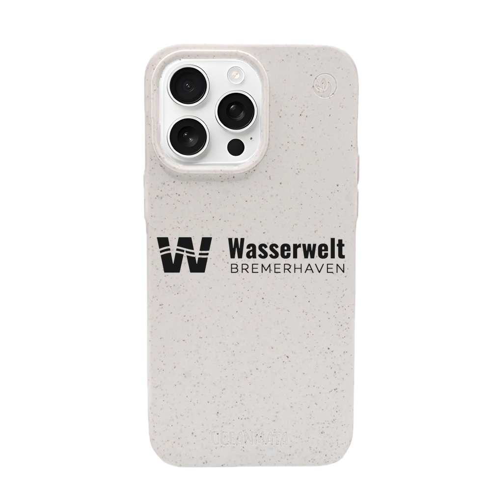 Speedboot-Safari & Segeltörns Wasserwelt Bremerhaven × OceanMata Hülle (Muster)