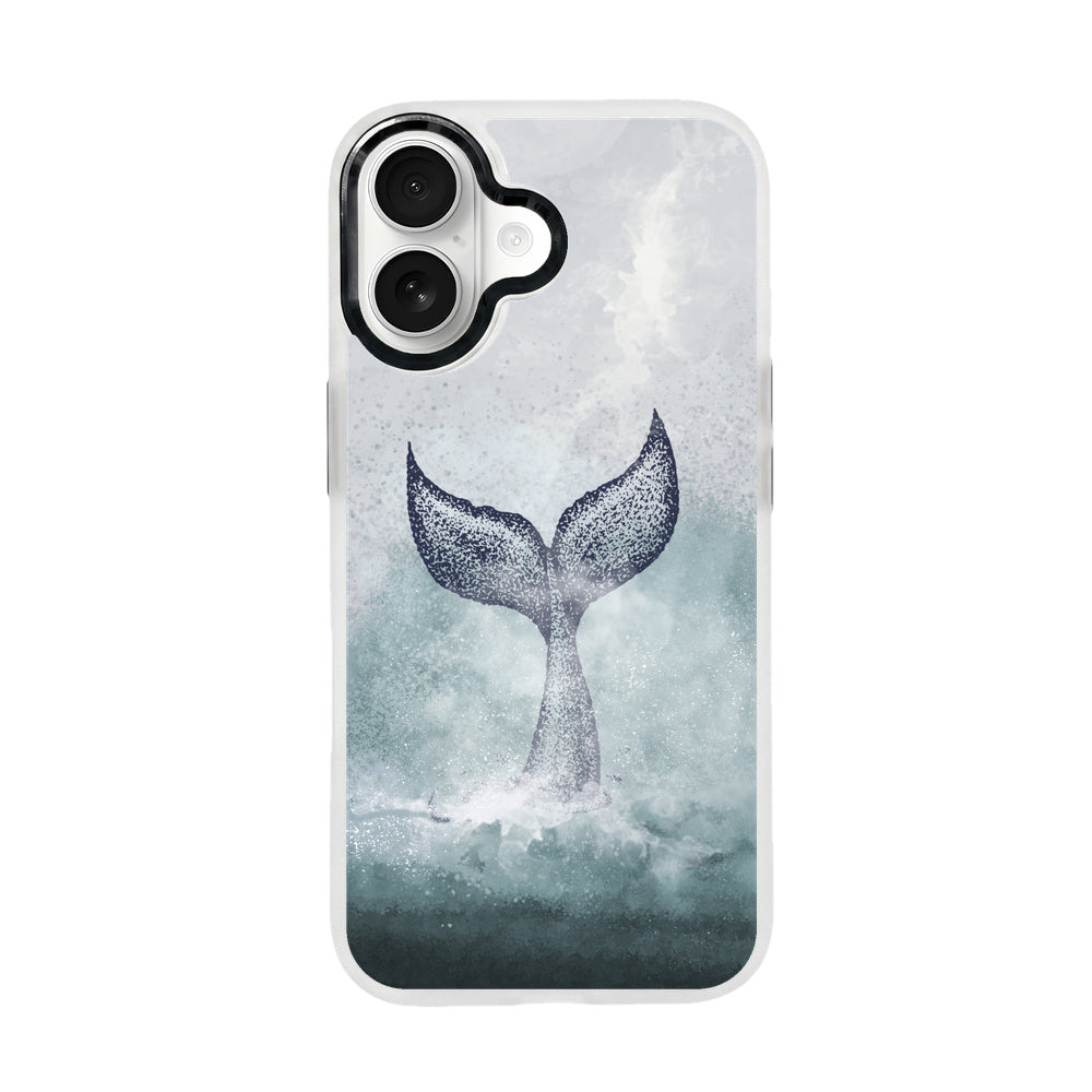 Nachhaltige Handyhülle iPhone 17 Dolphin aus Ocean Plastic — Vorderseite