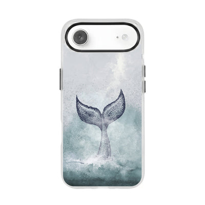 iPhone 17 Air Hülle - Delfin blau - "Dolphin" - nachhaltig
