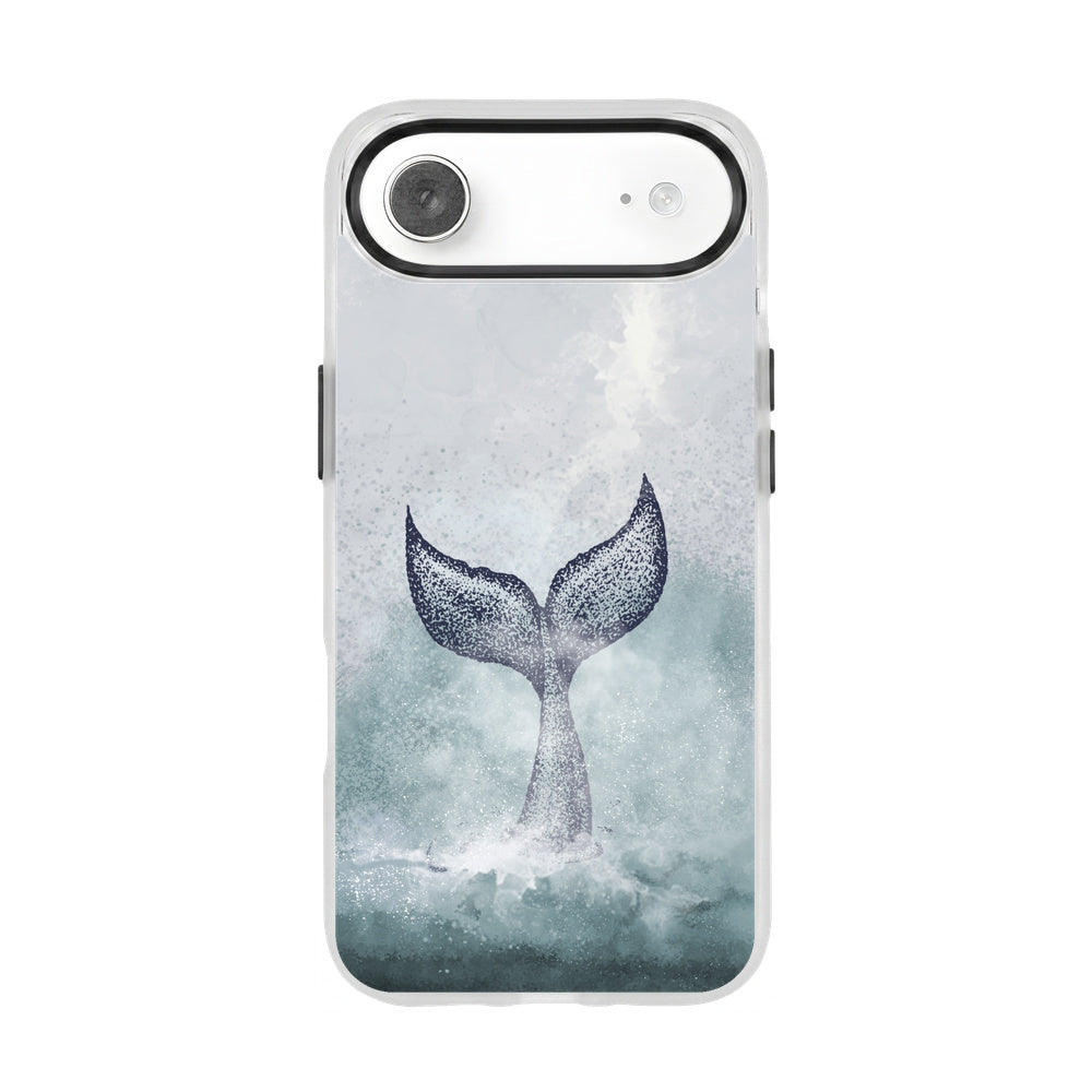 Nachhaltige Handyhülle iPhone 17 Air Dolphin aus Ocean Plastic — Vorderseite