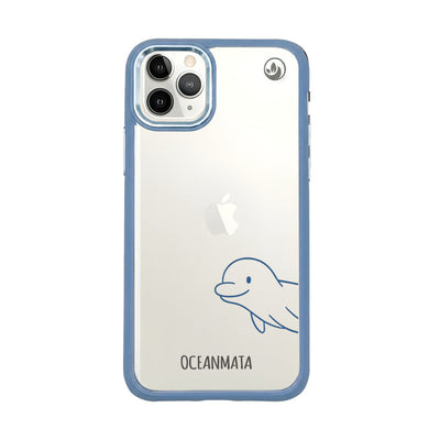 iPhone 11 pro hoesje - Dolfijn - "Finni" - duurzaam