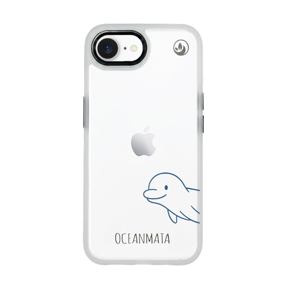 iPhone 16e hoesje - Dolfijn - "Finni" - duurzaam