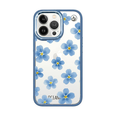 iPhone 13 pro max hoesje - vergeet-me-nietje - duurzaam