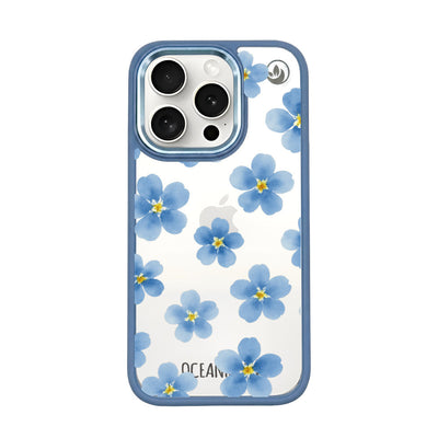 iPhone 15 pro max hoesje - vergeet-me-nietje - duurzaam