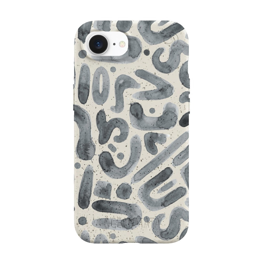 iPhone 16e Hülle Buchstabensuppe in Handyfarbe