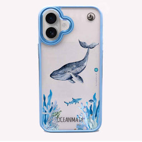 iPhone 16 Hülle - Meer blau - "Ocean" - nachhaltig