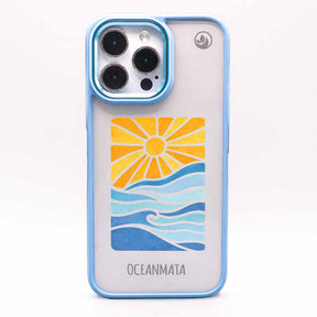 iPhone 14 Hülle - Meer blau - "Sun&Sea" - nachhaltig