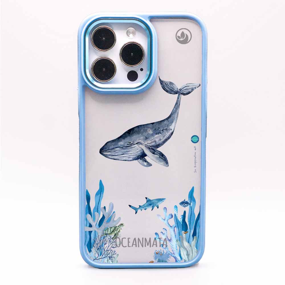 iPhone 15 Hülle - Meer blau - "Ocean" - nachhaltig