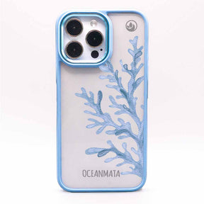 iPhone 16 pro max Hülle - Coral blau - "CoralBlue" - nachhaltig