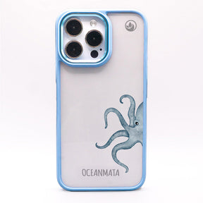iPhone 11 Hülle - Oktopus blau - "TentacleTheory" - nachhaltig