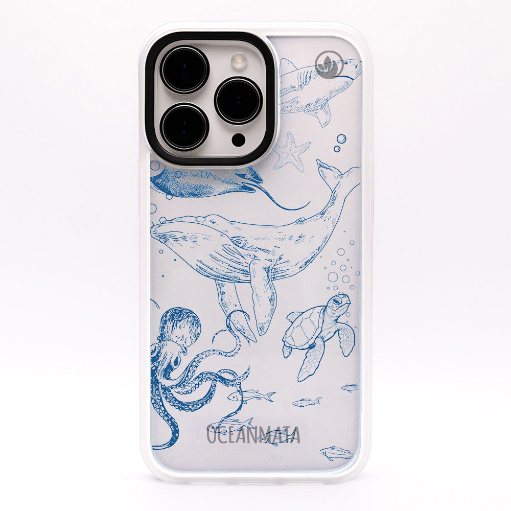 iPhone 17 Hülle - Wal blau - "WhaleLife" nachhaltig