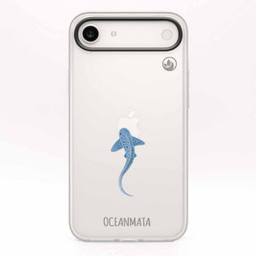 iPhone 17 Air Hülle - Leopardenhai blau - "BlueLeopard" - nachhaltig