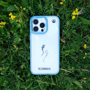 iPhone 14 pro Hülle - hai blau - "Hammerhead" - nachhaltig