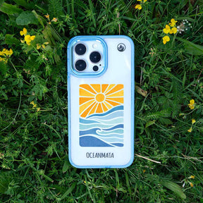 iPhone 13 Hülle - Meer blau - "Sun&Sea" - nachhaltig