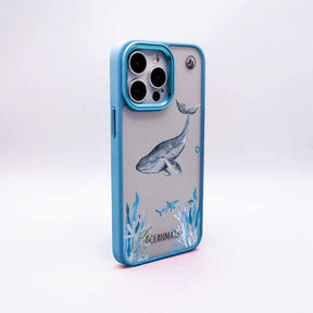 iPhone 15 pro Hülle - Meer blau - "Ocean" - nachhaltig