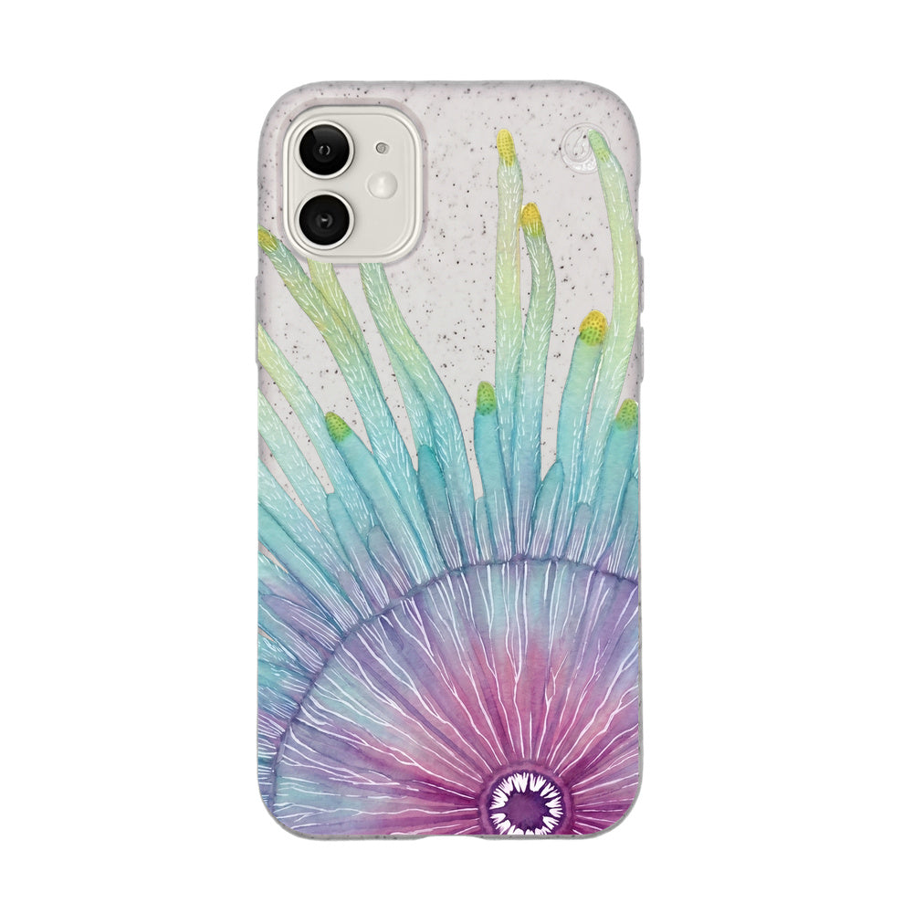 Biologisch abbaubare Handyhülle iPhone 11 Jellybutton — kompostierbar — Vorderseite