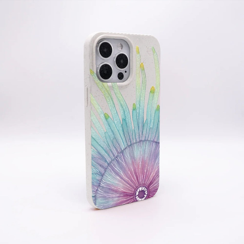 Biologisch abbaubare Handyhülle iPhone 11 pro Jellybutton — kompostierbar — Rückseite