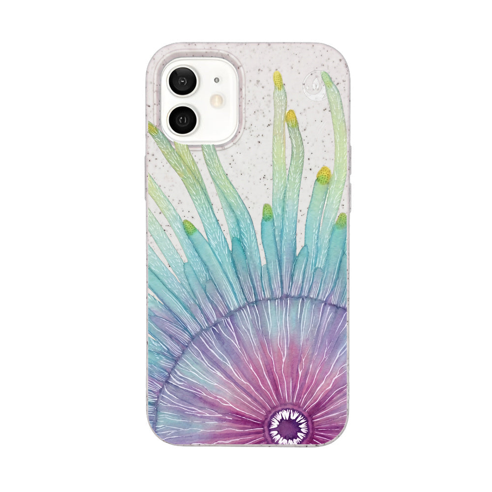 Biologisch abbaubare Handyhülle iPhone 12 mini Jellybutton — kompostierbar — Vorderseite