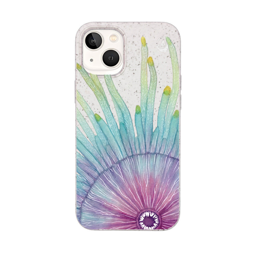 Biologisch abbaubare Handyhülle iPhone 13 mini Jellybutton — kompostierbar — Vorderseite