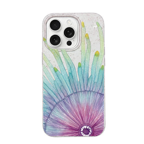 Biologisch abbaubare Handyhülle iPhone 16 pro Jellybutton — kompostierbar — Vorderseite