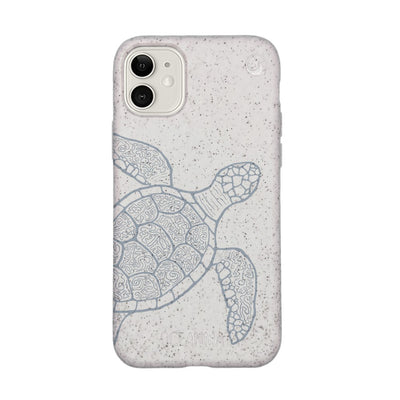 iPhone 11 Hülle - Schildkröte bunt - "Kura-Kura" - nachhaltig