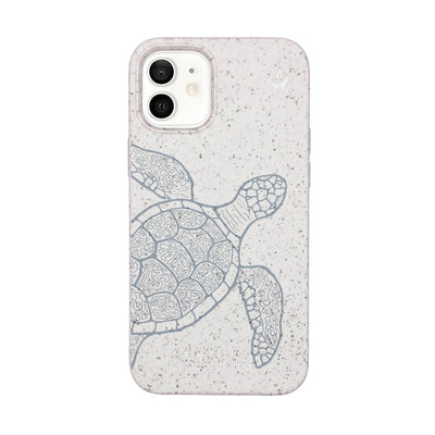 iPhone 12 mini Hülle - Schildkröte bunt - "Kura-Kura" - nachhaltig