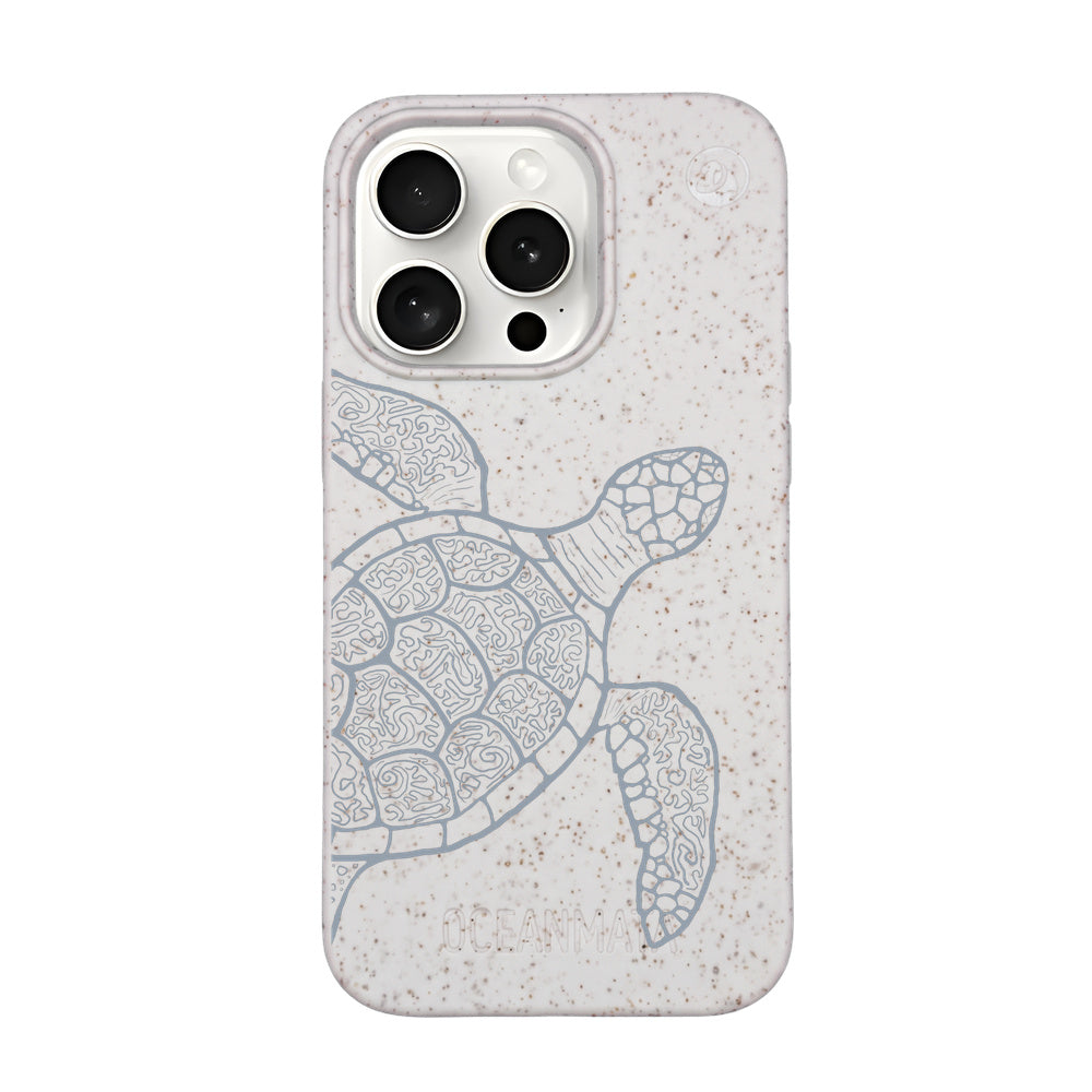 iPhone 15 pro max Hülle - Schildkröte bunt - "Kura-Kura" - nachhaltig