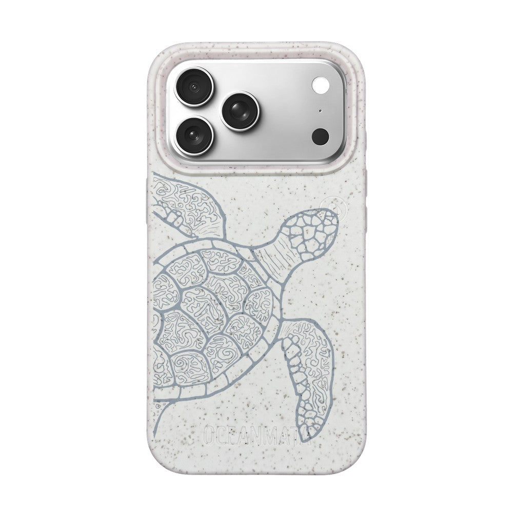 iPhone 17 pro Hülle - Schildkröte bunt - "Kura-Kura" - nachhaltig