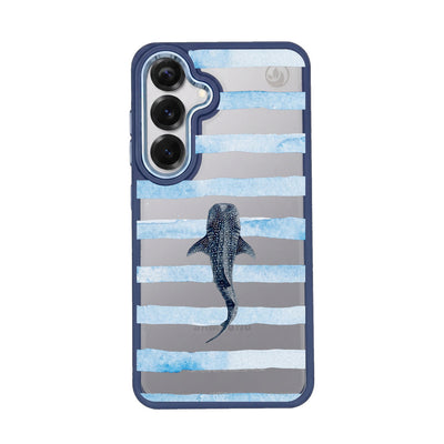 Samsung S26+ Hülle - blau - "lonewanderer" - nachhaltig