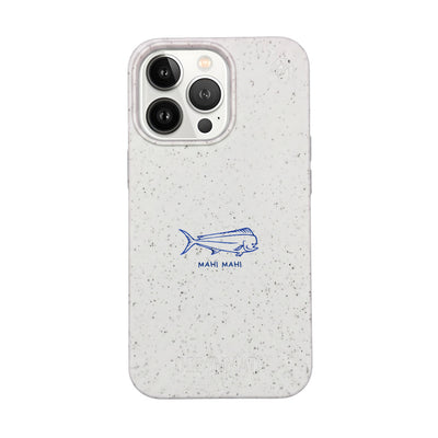 iPhone 13 pro Hülle - Fisch weiß - "MahiMahi" - nachhaltig