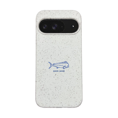 Google Pixel 9 / 9 Pro Hülle - Fisch weiß - "MahiMahi" - nachhaltig
