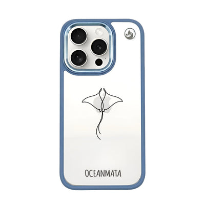 iPhone 15 pro max hoesje - Manta ray - "Mantaray" - duurzaam