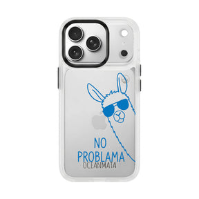 Nachhaltige Handyhülle iPhone 17 pro Noproblama aus Ocean Plastic — Vorderseite