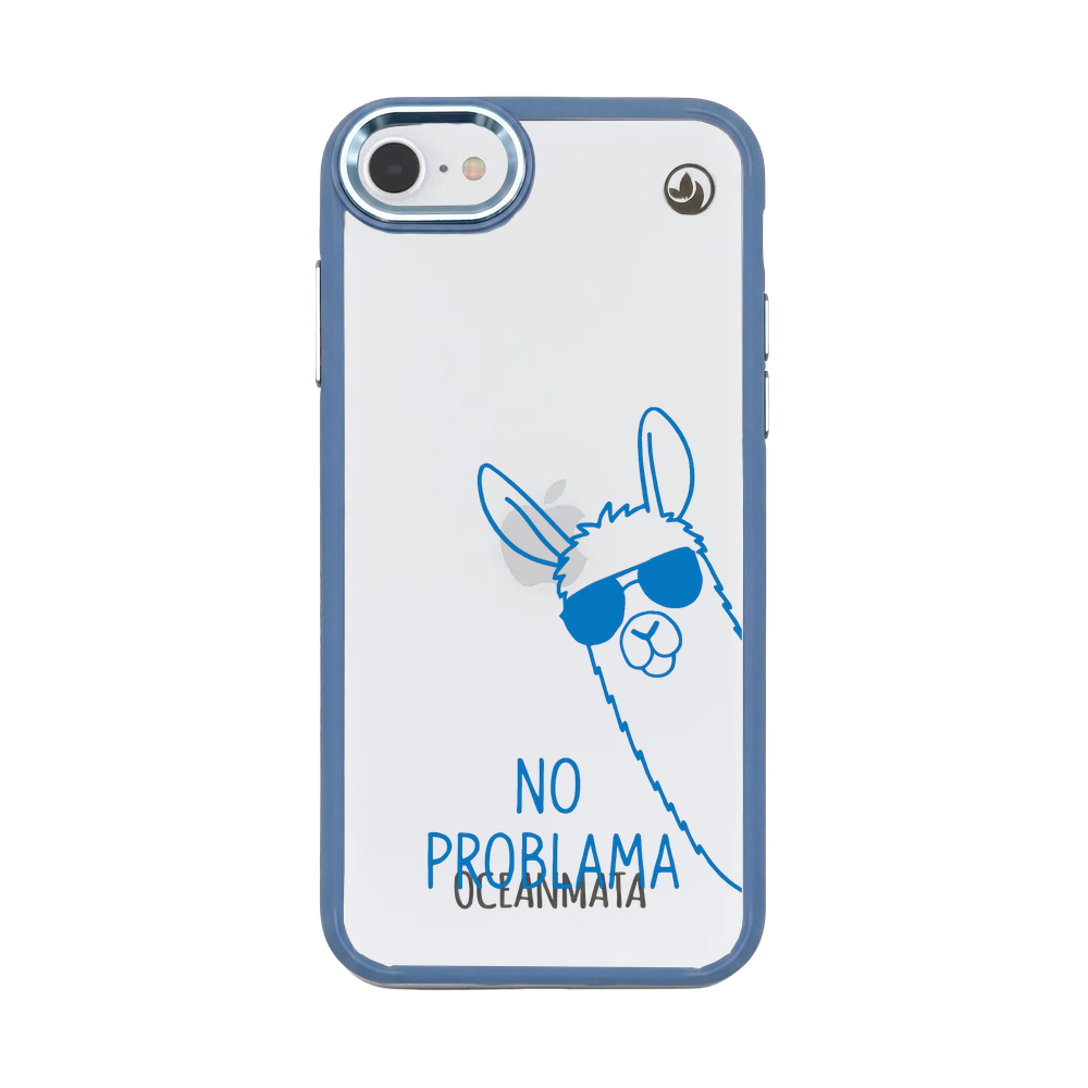 iPhone SE/7/8 hoesje - Lama - "No Problama" duurzaam