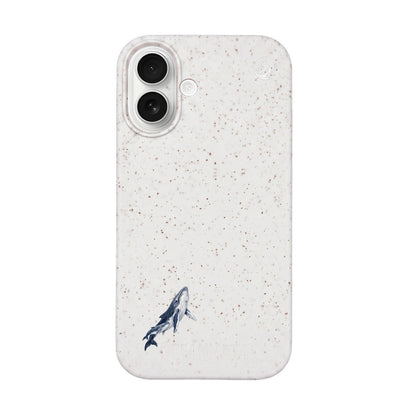 iPhone 17 Hülle - Buckelwal weiß - "OceanLullaby" - nachhaltig