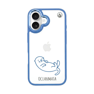iPhone 16 hoesje - Otterblauw - Duurzaam