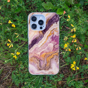 Biologisch abbaubare Handyhülle Samsung A56 Pinkmarble — kompostierbar — Bonus