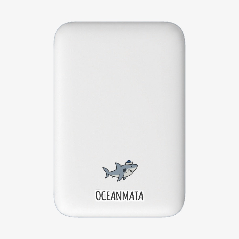 Powerbank MagSafe - "Captain Shark" - nachhaltig