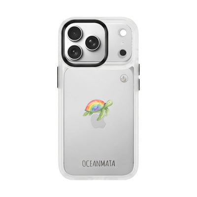 Samsung S26 Hülle - Schildkröte blau - "Queertle" - nachhaltig