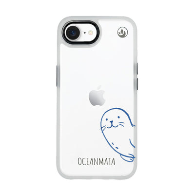 iPhone 16e hoesje - Seal Blue - "Robby" - Duurzaam