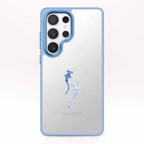 Samsung S24 Hülle - hai blau - "Hammerhead" - nachhaltig