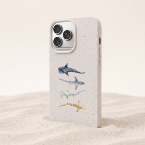 Biologisch abbaubare Handyhülle iPhone 11 Sharkproject — kompostierbar — Freisteller