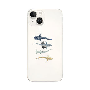 Biologisch abbaubare Handyhülle iPhone 14 Sharkproject — kompostierbar — Vorderseite