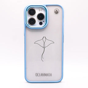 iPhone 15 pro max hoesje - Manta ray - "Mantaray" - duurzaam