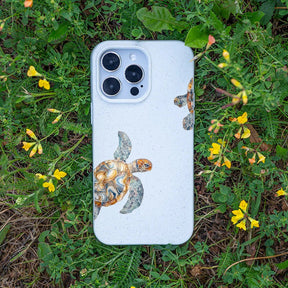 Biologisch abbaubare Handyhülle iPhone 17 Air Turtlegaze — kompostierbar — Bonus