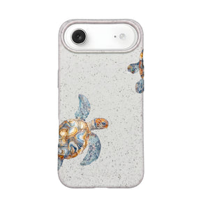 Biologisch abbaubare Handyhülle iPhone 17 Air Turtlegaze — kompostierbar — Vorderseite