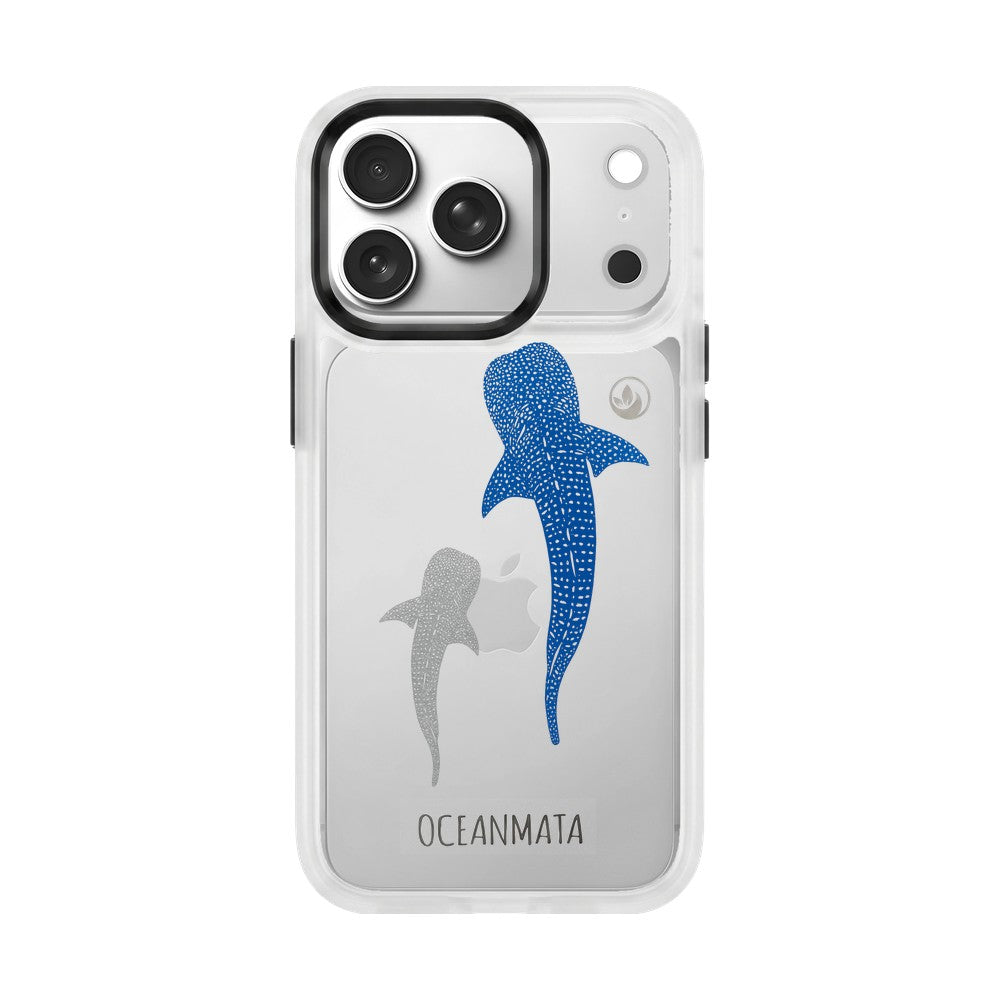 iPhone 18 Pro Max / 17 Pro Max Hülle - Walhai blau - "Walhai" - nachhaltig